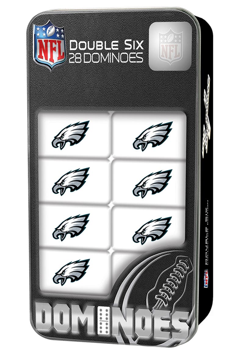 Philadelphia Eagles Dominoes, Main, color, Multicolor