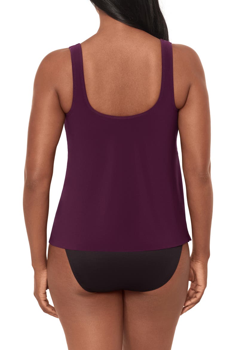 Rock Solid Atria Tankini Top, Alternate, color, BING