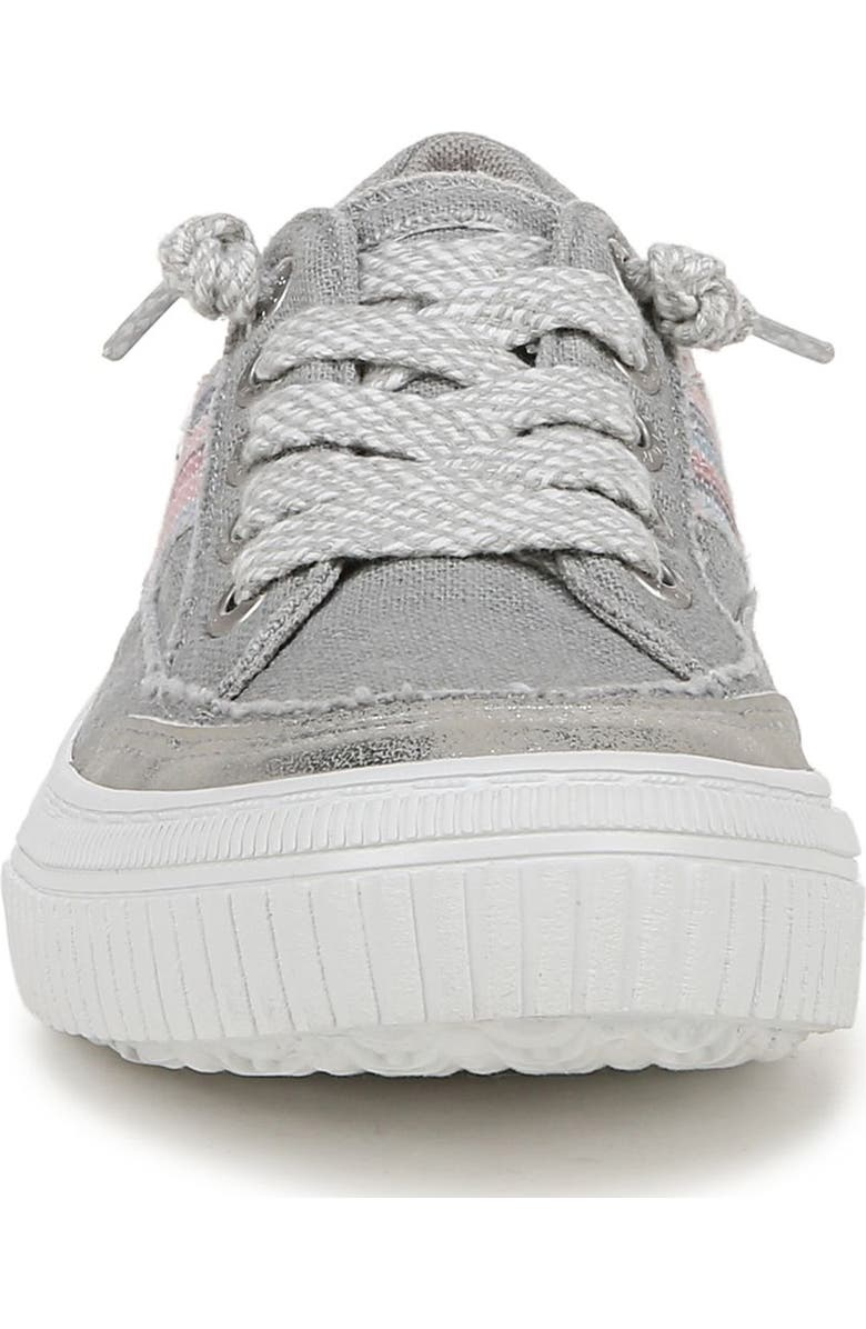 Blowfish Malibu Boardwalk Low Top Sneaker, Alternate, color, Fog Gray Linen Fabric