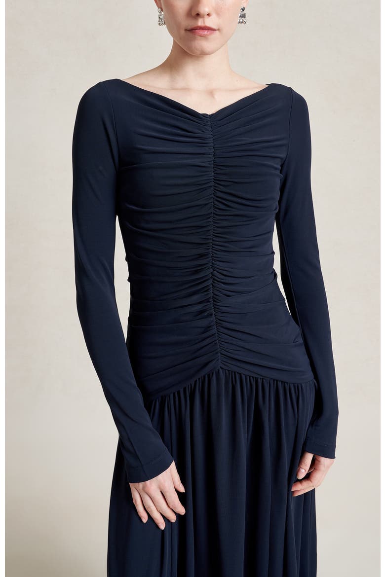 Rosalie Dress, Alternate, color, Midnight