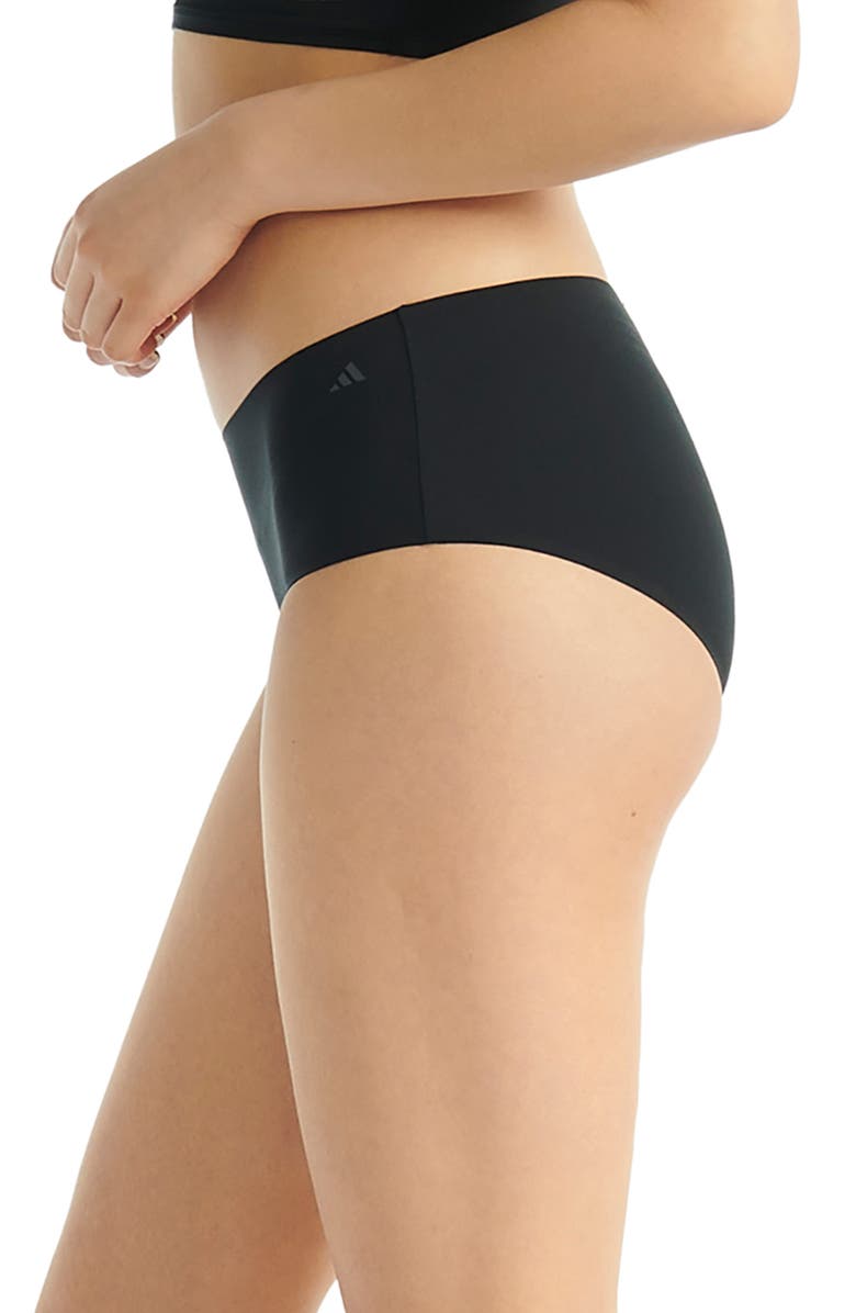 adidas Originals Set of 3 Hipster Briefs, Alternate, color, Black