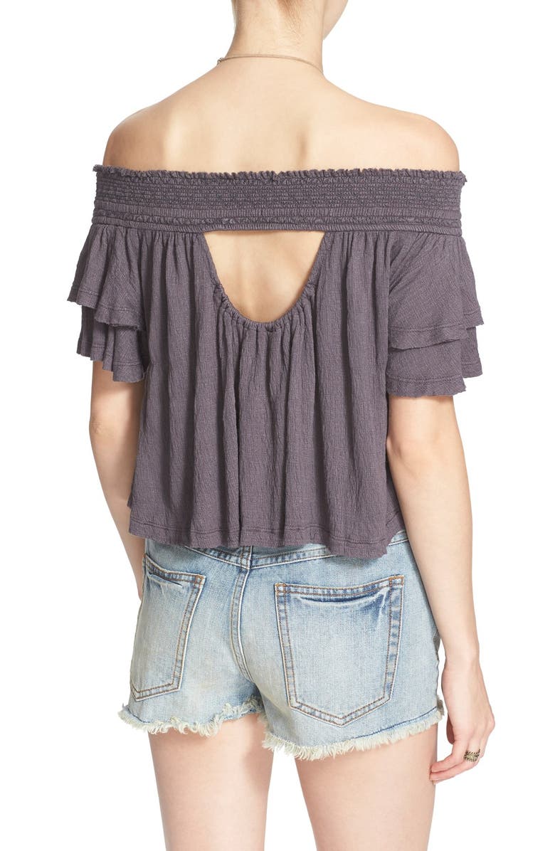 Free People 'Santorini' Off the Shoulder Top, Alternate, color, 