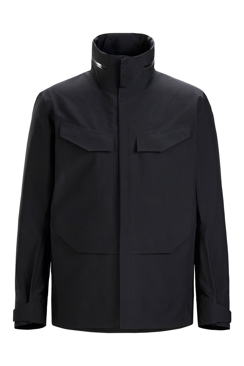 Field LT Gore-Tex® 3L Waterproof Jacket, Alternate, color, BLACK