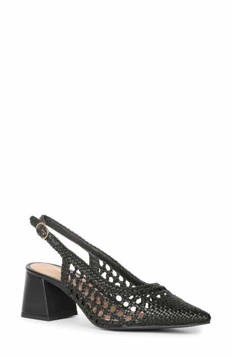 SAINT G Calli Woven Slingback Pump