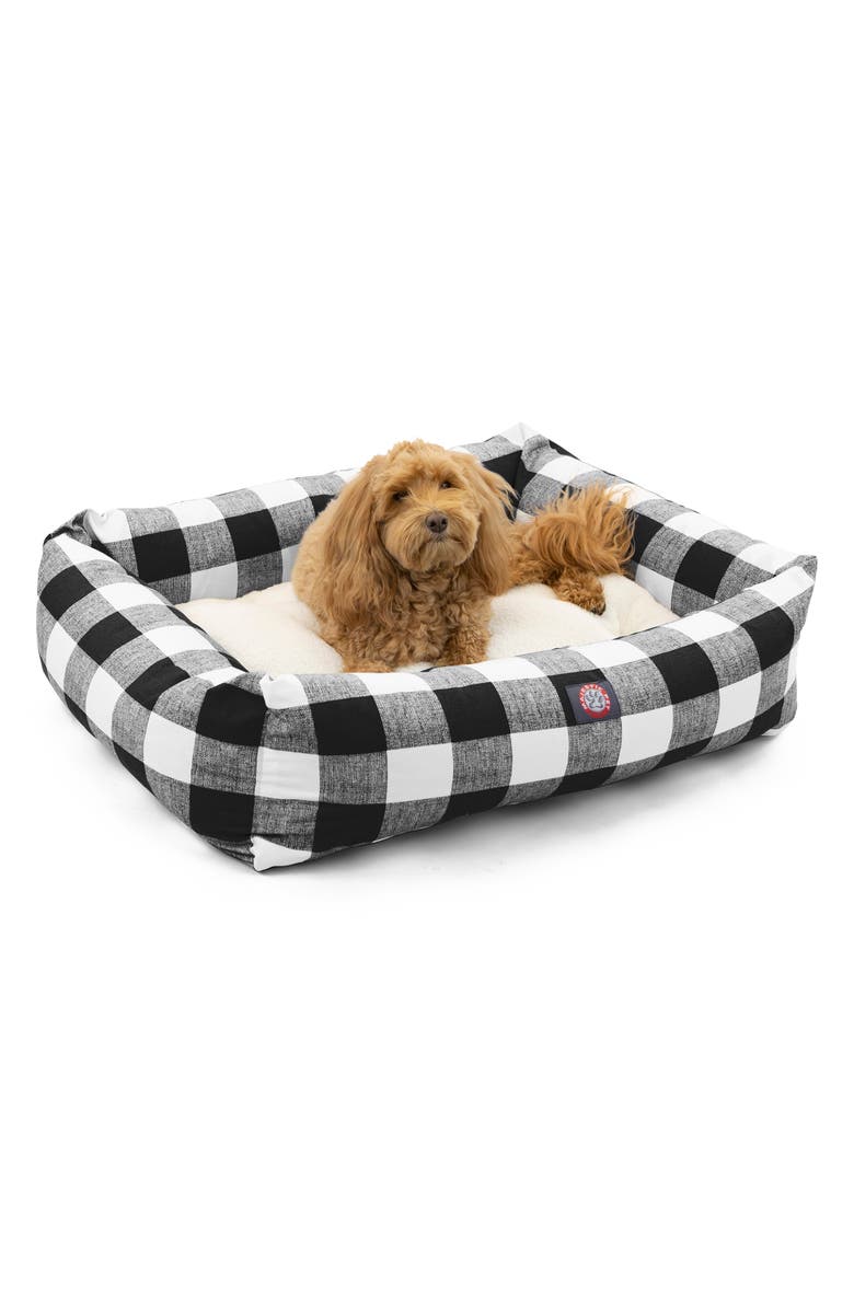 Majestic Pet Luxe Bagel Dog Bed, Alternate, color, Black