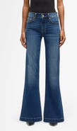 7 For All Mankind Dojo Mid Rise Flare Jeans