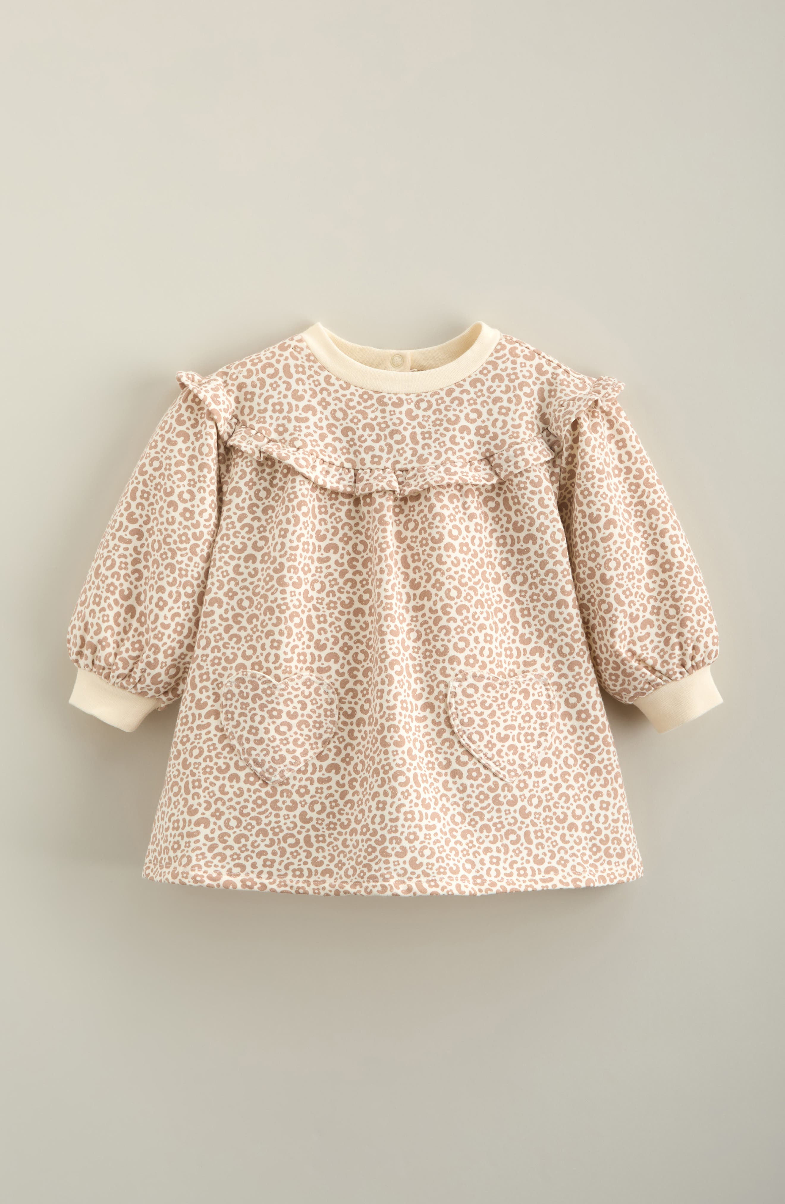 IVORY TOFU LEOPARD FLORAL