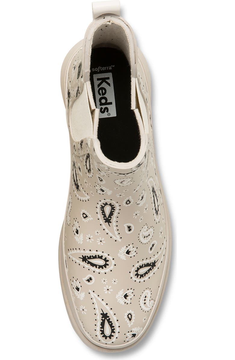 Keds<sup>®</sup> Rowan Bandana Print Rain Boot, Alternate, color,