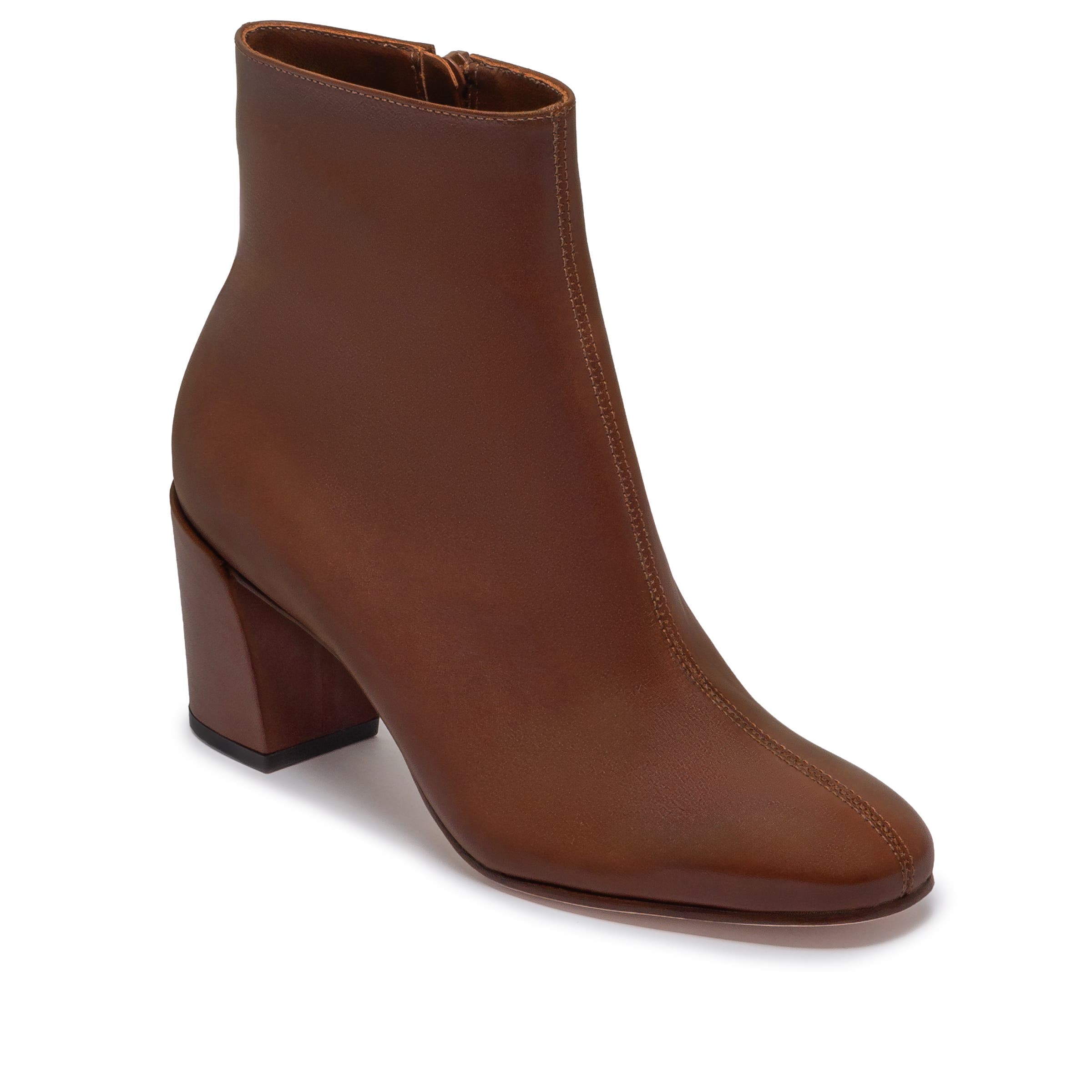 Naomi Ankle Bootie, Alternate, color, MAHOGANY