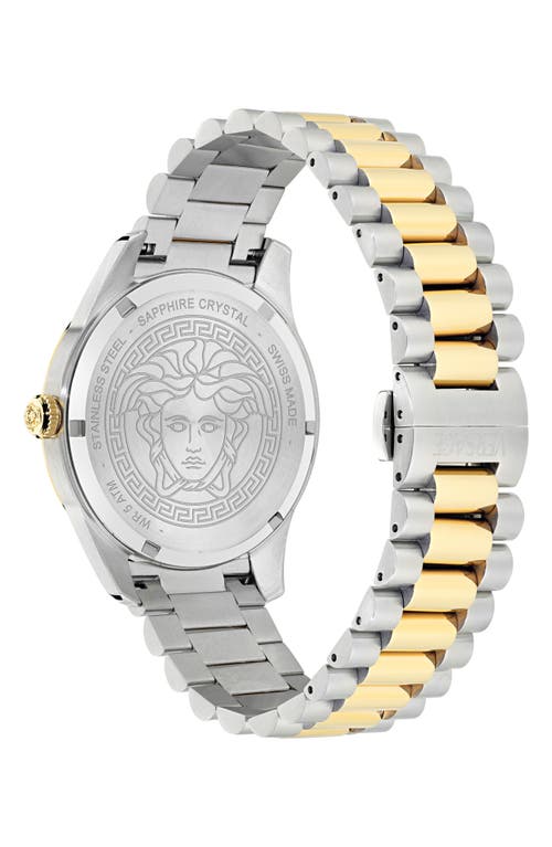 Versace Apodis Gmt Bracelet Watch, 41mm In Green