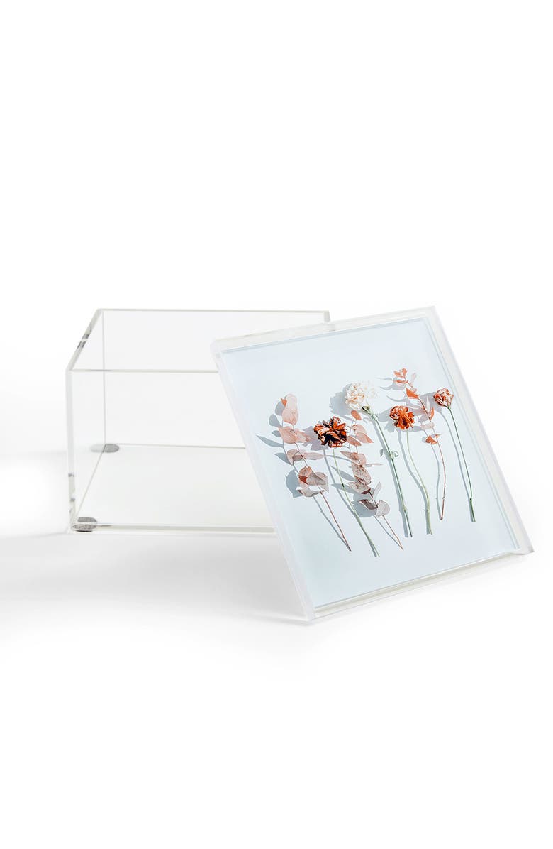 Deny Designs 83 Oranges Minimal Acrylic Box, Alternate, color, 