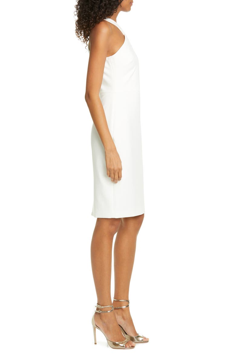 Carolyn Halter Sheath Dress, Alternate, color, WHITE