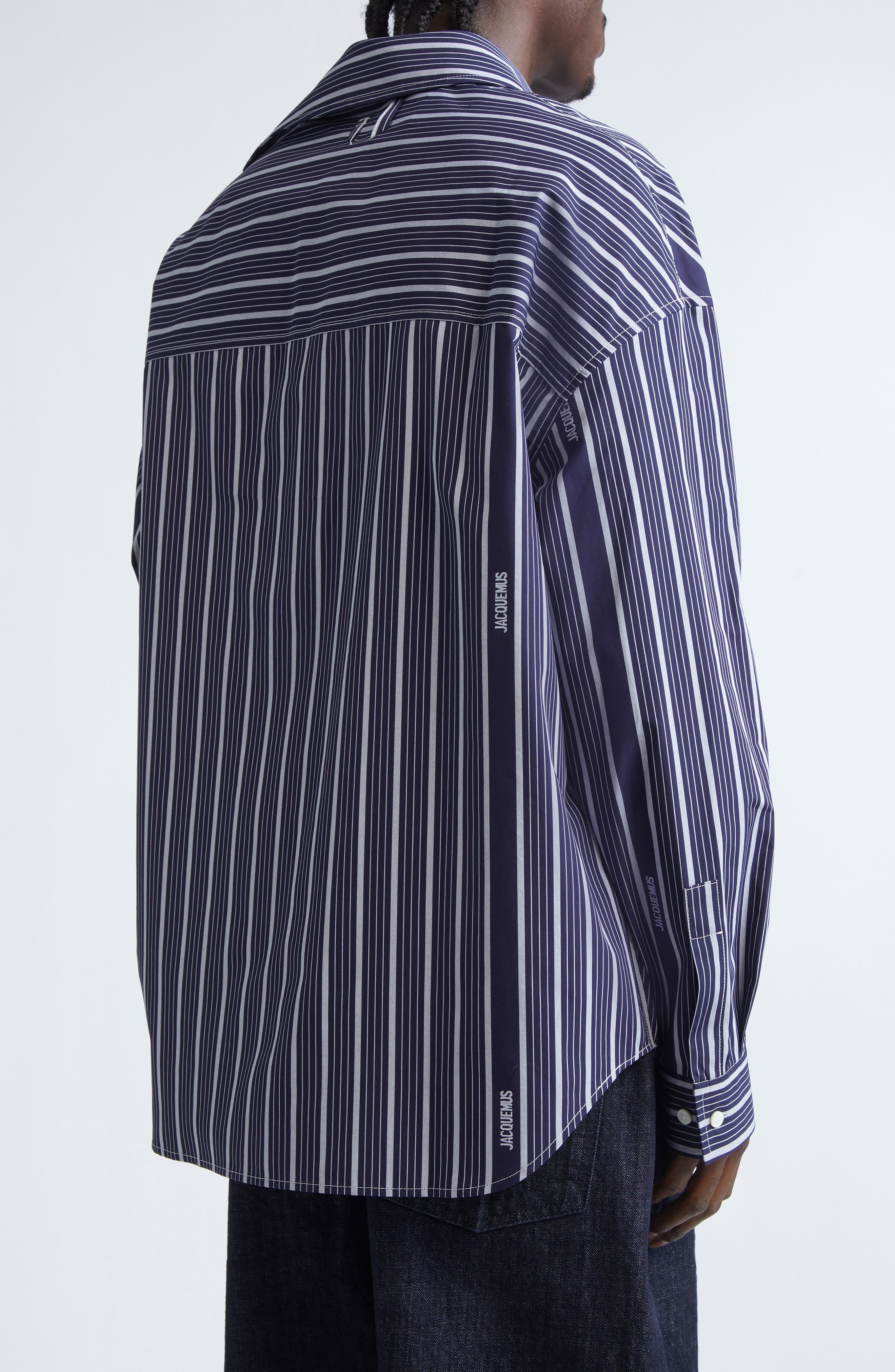 La Chemise Cuadro Asymmetric Button-Up Shirt (Men) | Nordstrom