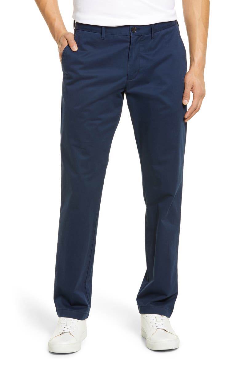 Nordstrom Sueded Slim Fit Stretch Chinos, Main, color,