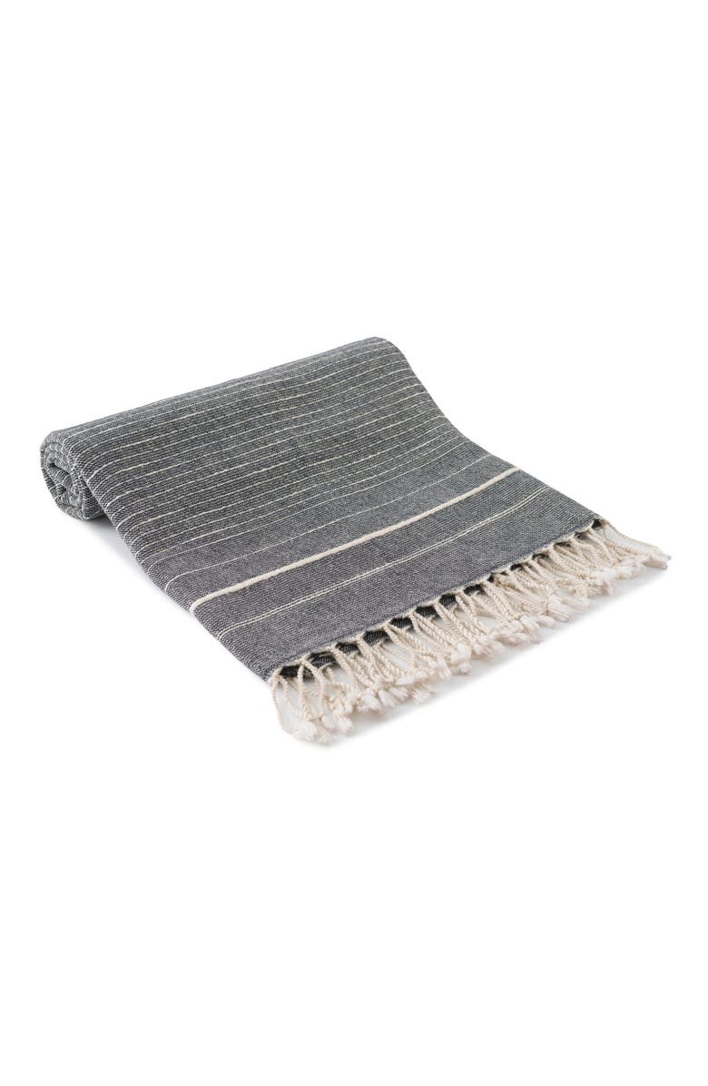 Olive & Linen Lugano Linen Turkish Towel, Main, color,
