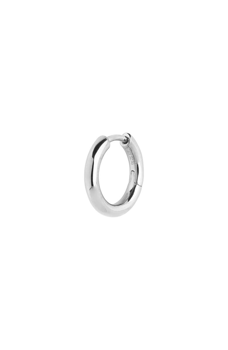 Maria Black Polo Huggie Earring, Main, color,