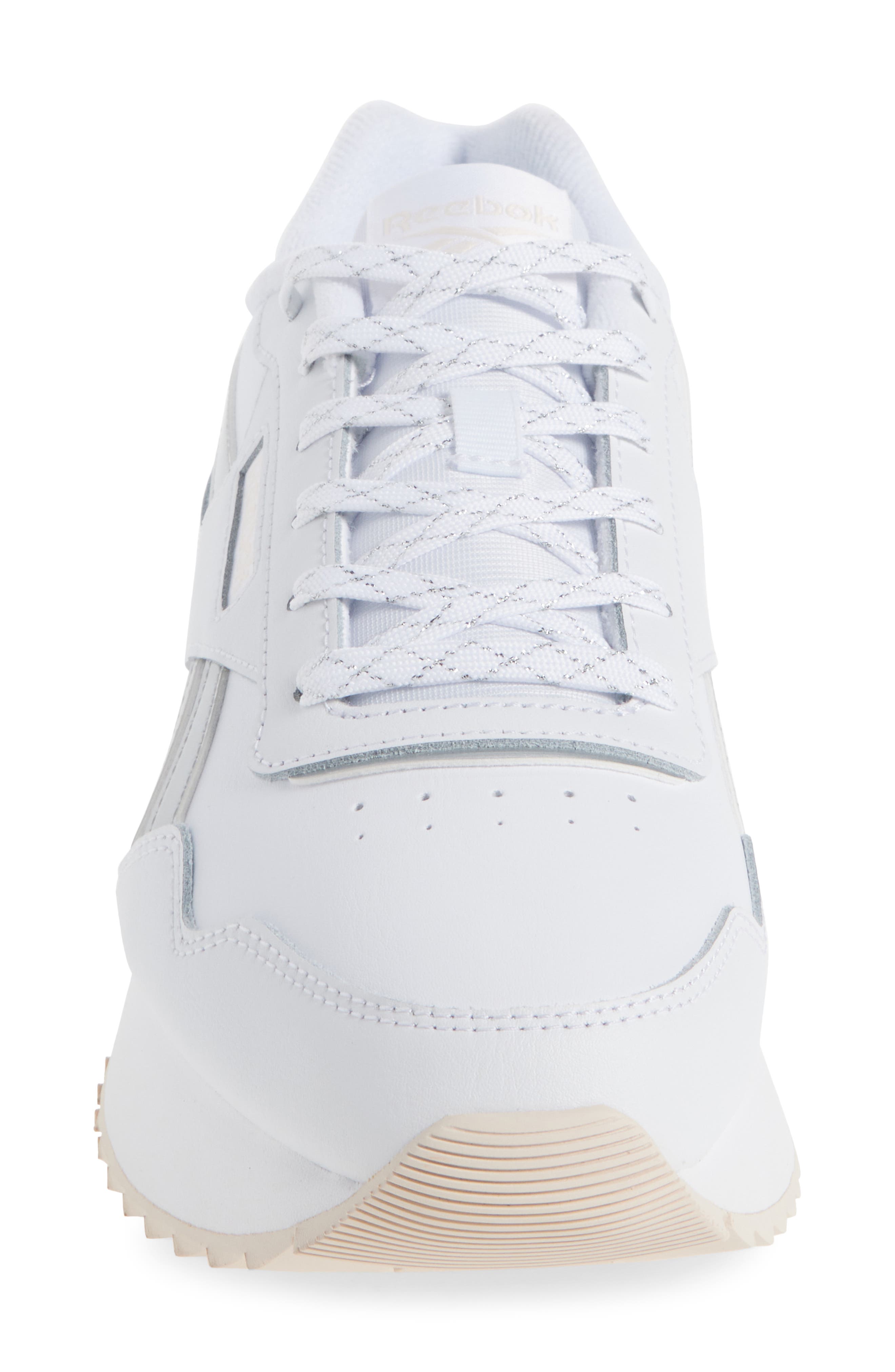 Reebok Glide Ripple Double Sneaker, Alternate, color, White/ White/ Blush