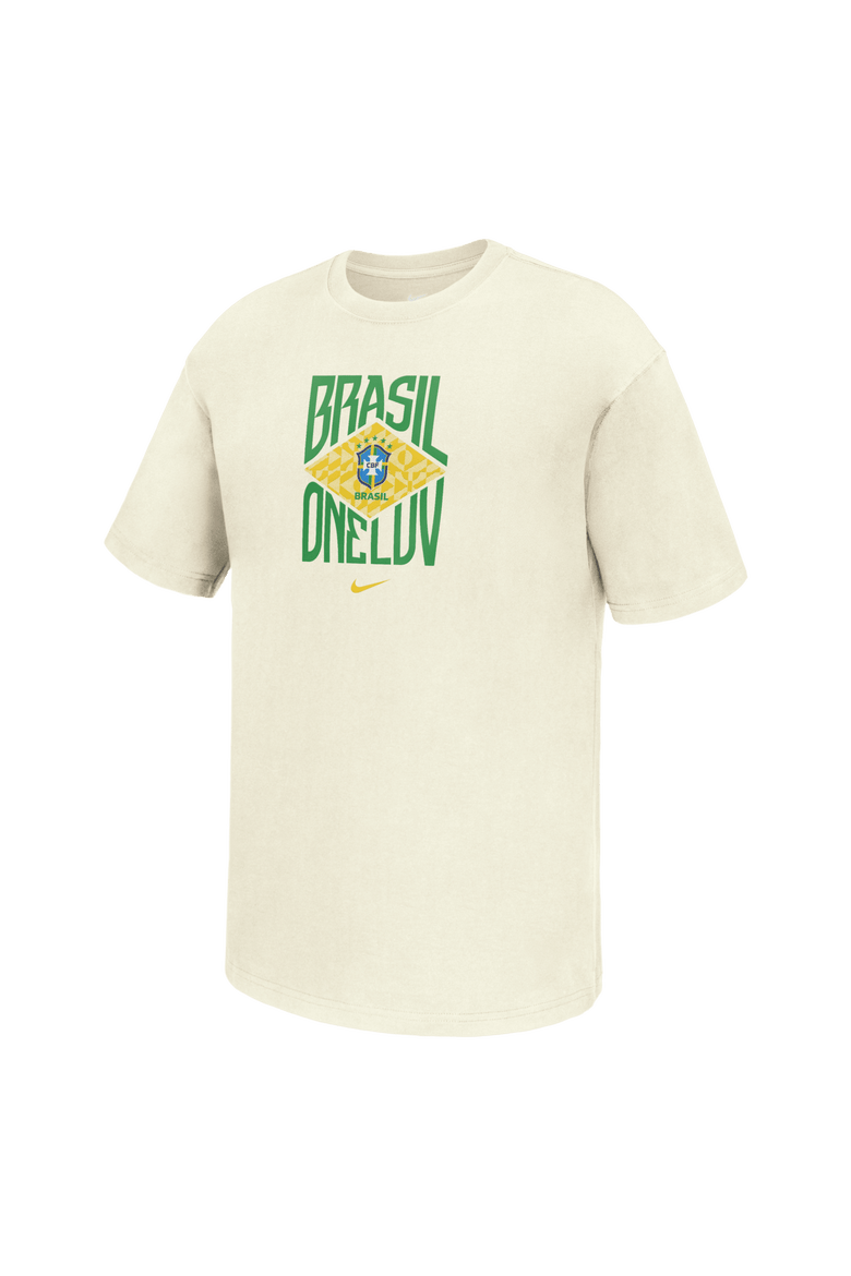 Men's Nike Cream Brazil National Team Max90 T-Shirt, Main, color, Cream