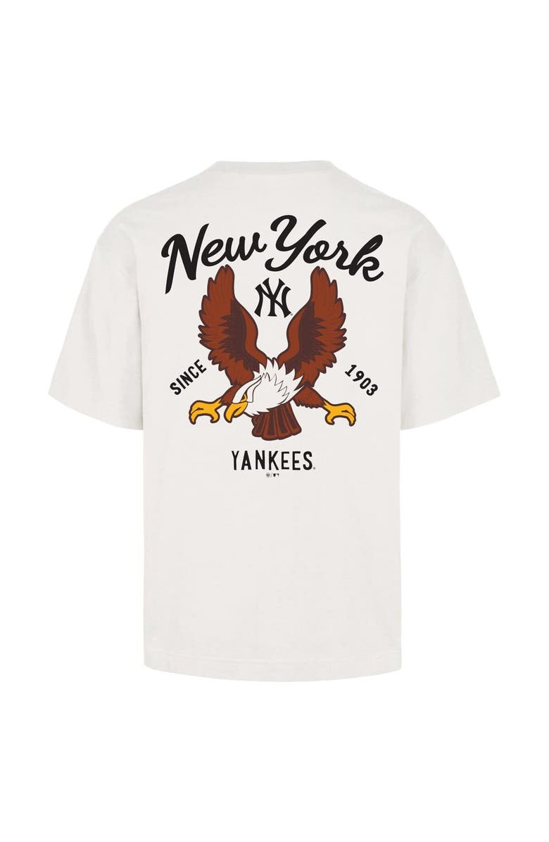 '47 Men's '47 Cream New York Yankees Souvenir Eagle Foundation T-Shirt, Alternate, color, Cream
