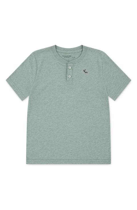 Kids' Essential Cotton Blend Henley (Little Kid & Big Kid)