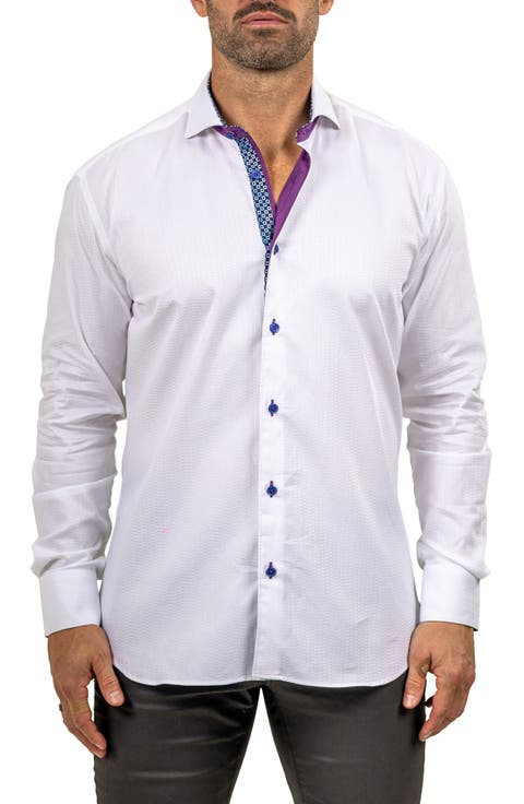 Eins Marthy Contemporary Fit Cotton Button-Up Shirt