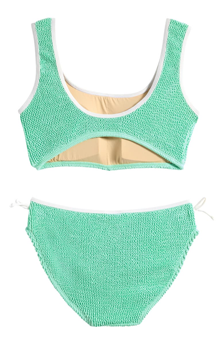 Shade Critters Crinkle Mint 2-Piece Swimsuit, Alternate, color, Mint