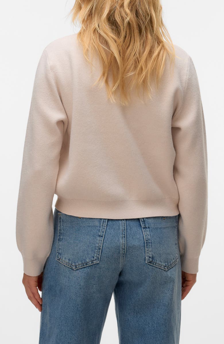 VERO MODA Apple Pocket Bomber Cardigan, Alternate, color, Birch