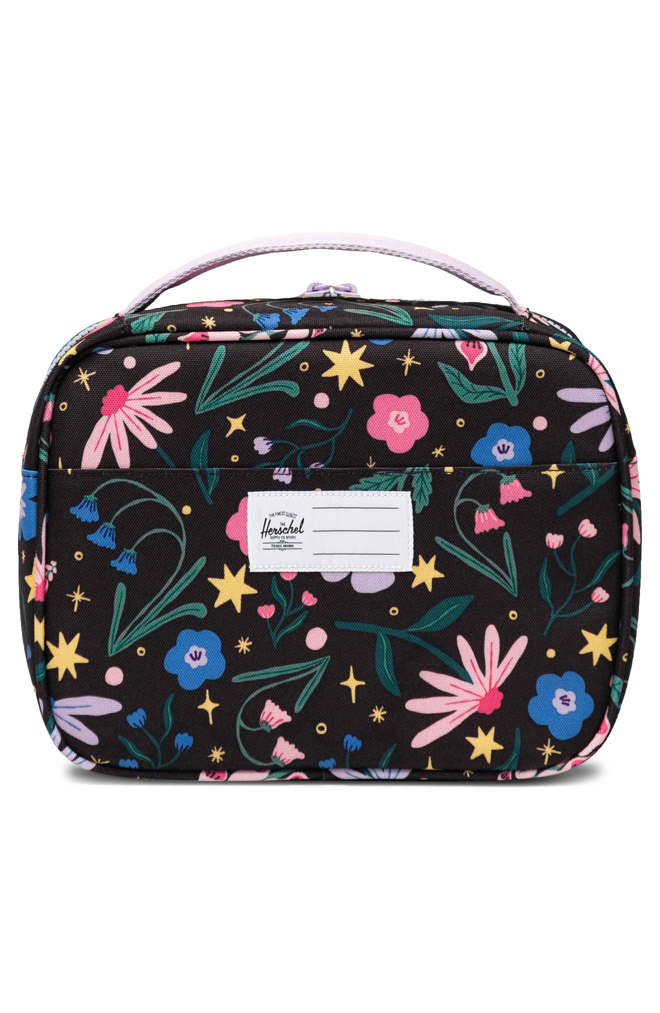 Herschel Supply Co. Kids' Pop Quiz Lunch Bag, Alternate, color, Enchanted Garden
