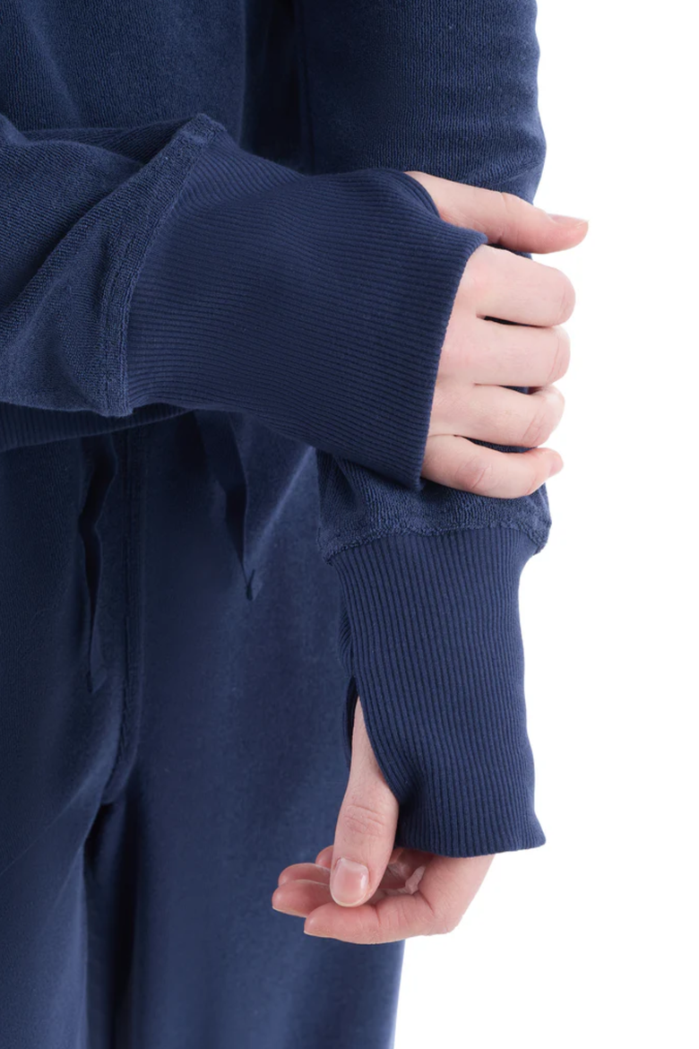 Hoodie with Kangaroo Pocket, Alternate, color, Naval Academy