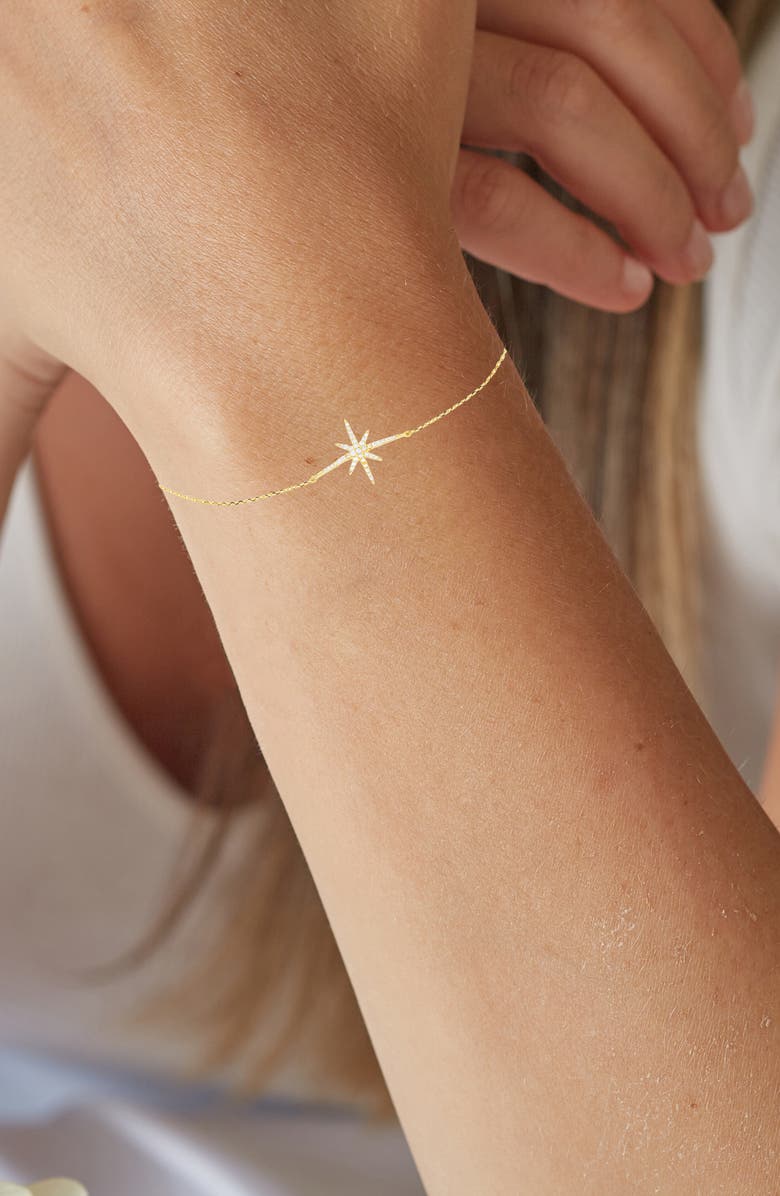 LULEÅ Sterling Silver Cubic Zirconia Braclet, Alternate, color, 