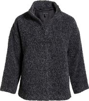 Eileen Fisher Alpaca & Wool Blend Short Coat