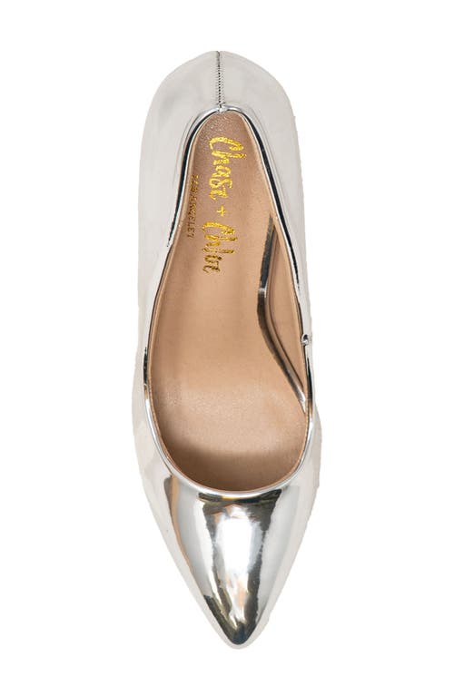 CHASE & CHLOE CHASE AND CHLOE LALA POINTED TOE PUMP