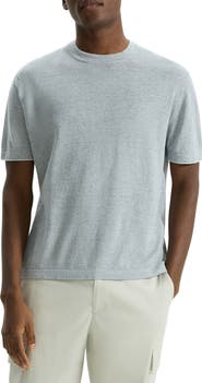 Theory Kolben Linen Blend T-shirt