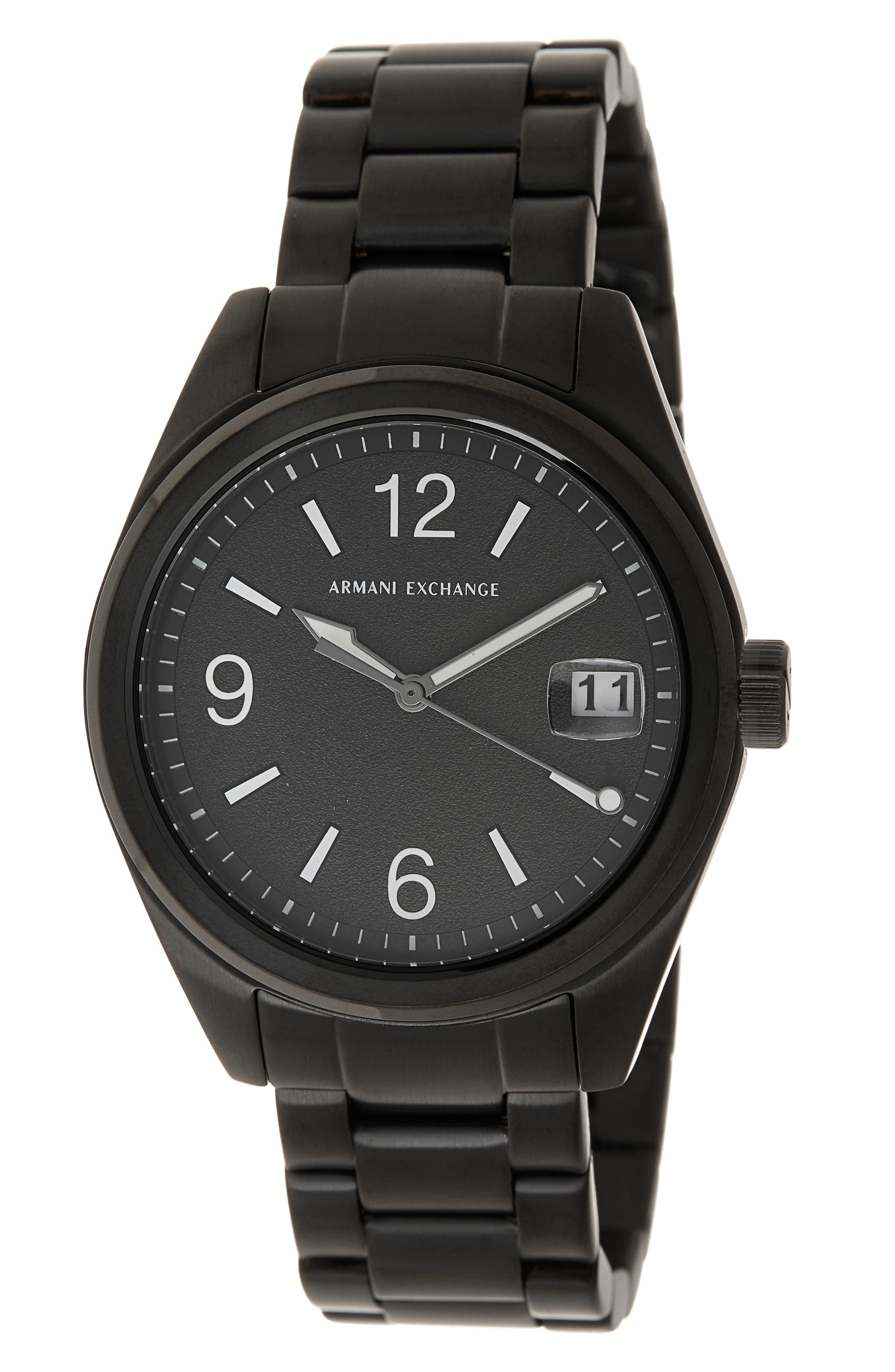 Three Hand Bracelet Watch, 42mm