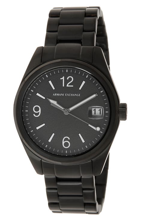 Three Hand Bracelet Watch, 42mm