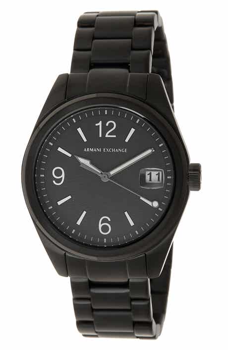 Three Hand Bracelet Watch, 42mm
