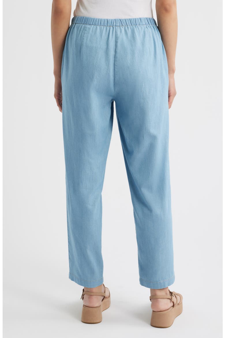 Tapered Ankle Drawstring Pants, Alternate, color, WASHED INDIGO