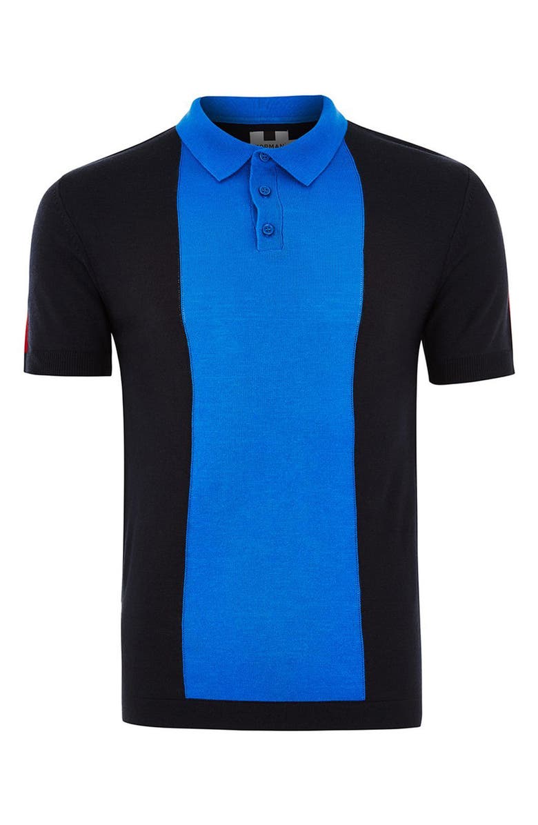 Topman Colorblock Polo, Alternate, color, 