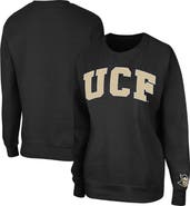 COLOSSEUM Women's Colosseum Black UCF Knights Campanile Logo Pullover Sweatshirt