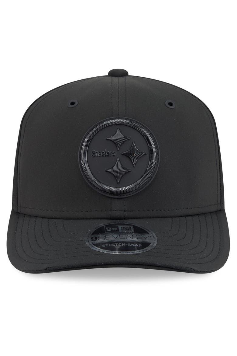 Men's New Era Black Pittsburgh Steelers 2026 Sideline 9SEVENTY Adjustable Hat, Alternate, color, Black