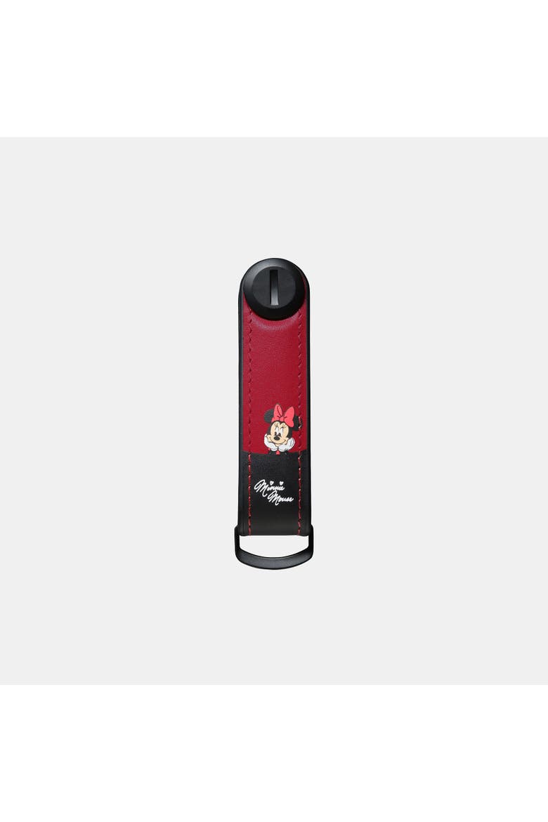 Disney Hybrid Leather Key Organiser, Alternate, color, Minnie Mouse
