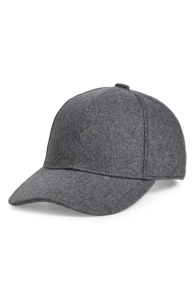 Nordstrom Wool Blend Adjustable Baseball Cap, Main, color, 