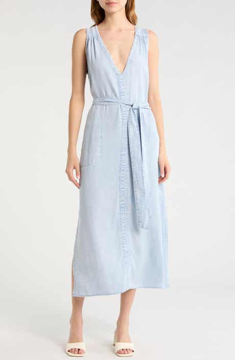 Landon Sleeveless Denim Dress
