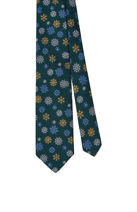 Robert Snowflake Best of Class Necktie