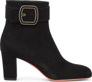 Santoni Suede Ankle Boots