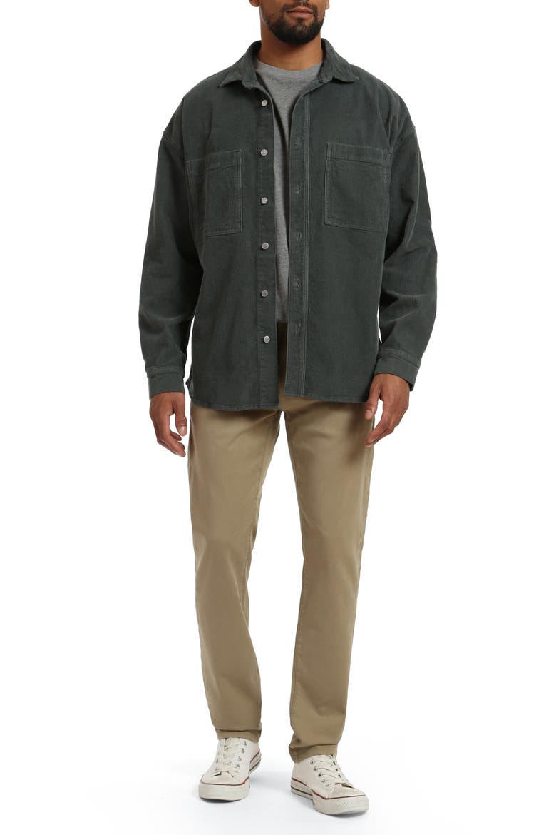 Milton Slim Fit Twill Chinos, Alternate, color, BEIGE LUXE TWILL