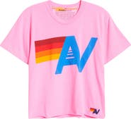 Aviator Nation Logo Boyfriend Tee