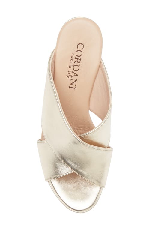 Cordani Ellis Heels In Platino