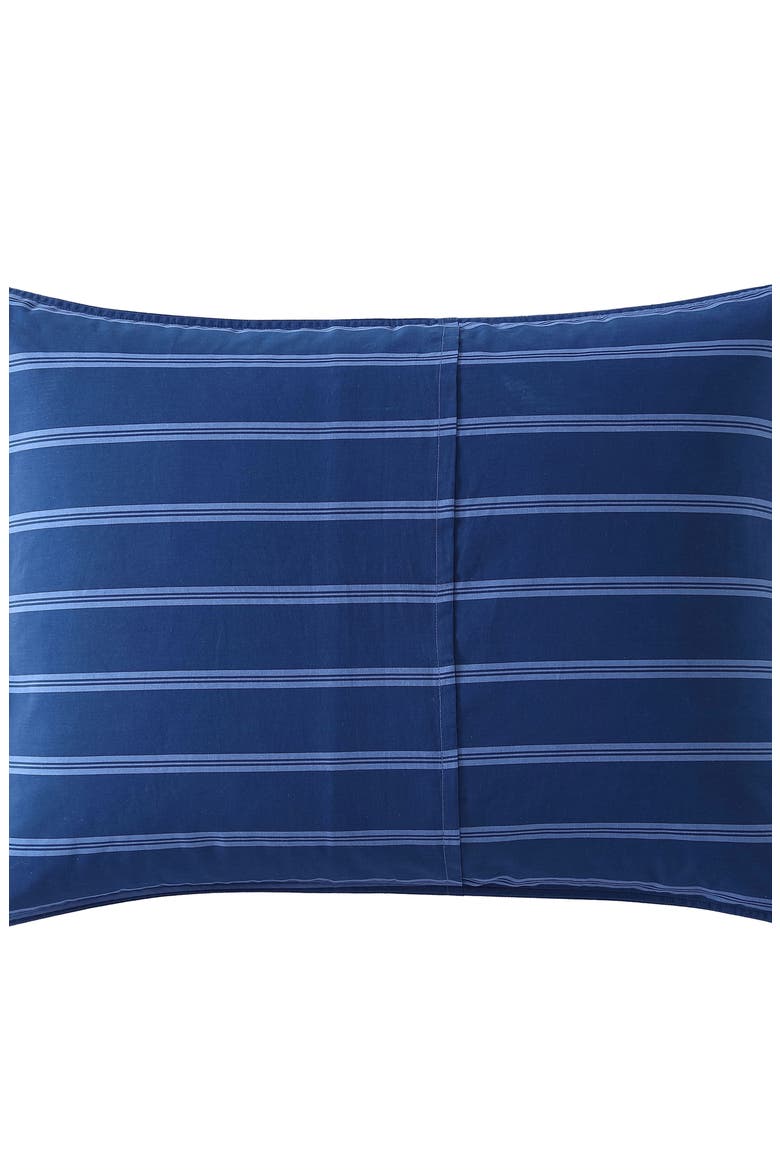 Lakeview Stripe Comforter & Sham Set, Alternate, color, GREY/ BLUE