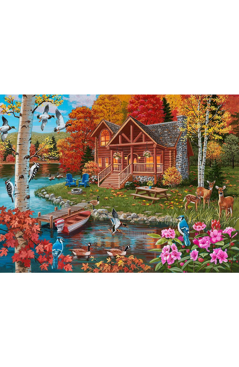 Sunsout Autumn at the Lake 1000 piece Jigsaw Puzzle for Adults, Alternate, color, Multicolor